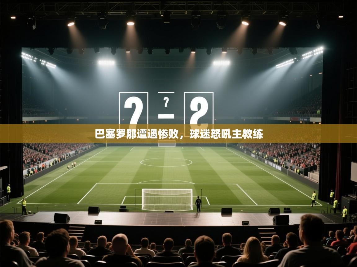 巴塞罗那遭遇惨败，球迷怒吼主教练  第1张